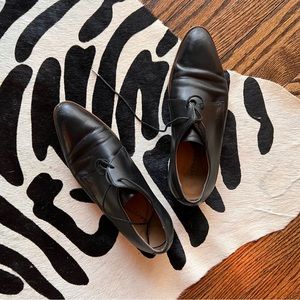 Everlane Pointed Toe Oxfords
